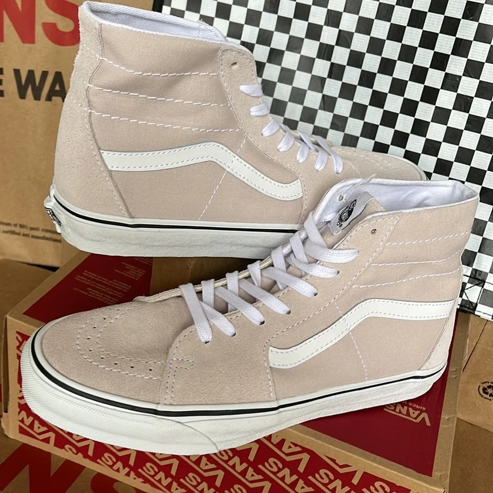 Vans Sk8-Hi Tapered Suede/Canvas Lilac Ash WMNS sneakers - Picture 11 of 16